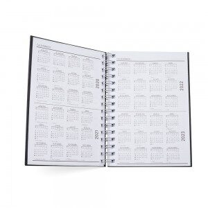 13601B Caderno de Couro Sintético